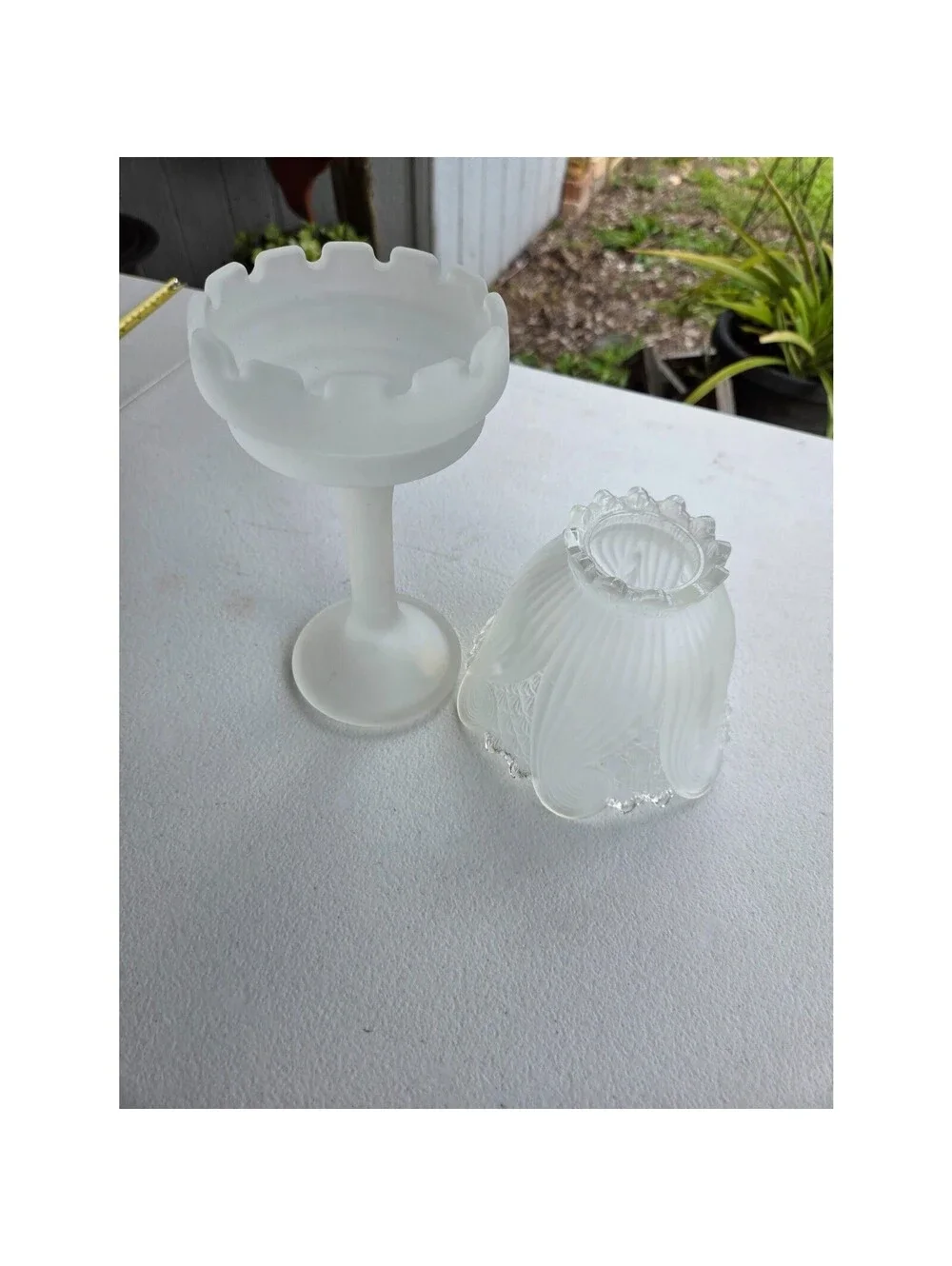 Retired Vintage PartyLite Clairmont Fairy Lamp